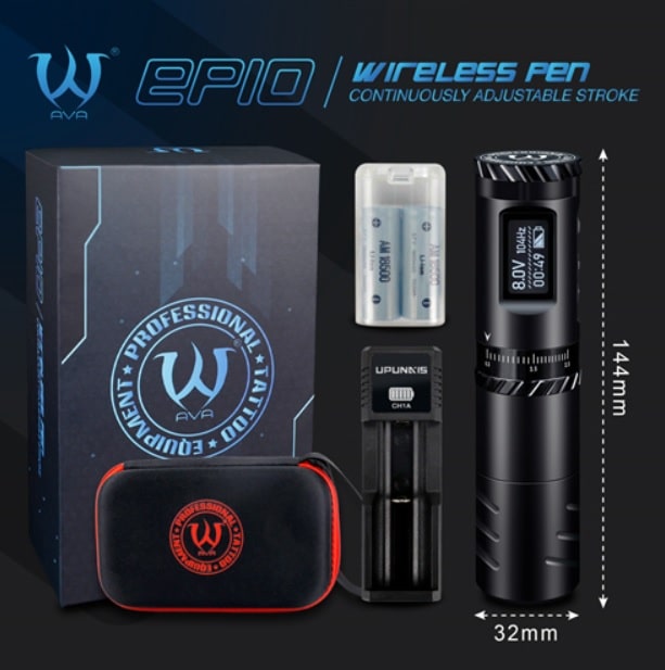 Máquina pen Inalámbrica AVA EP-10