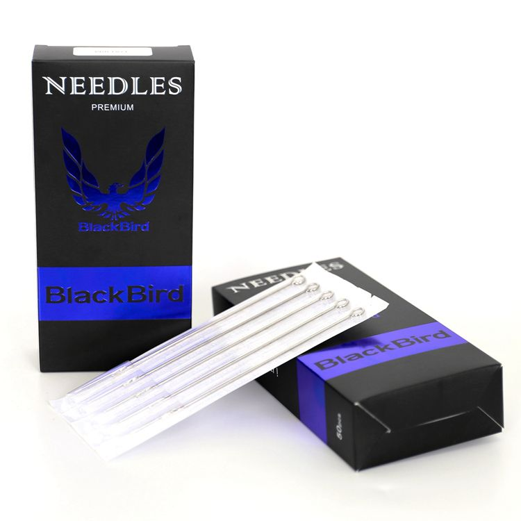 Caja con 50 agujas Black Bird (M1)